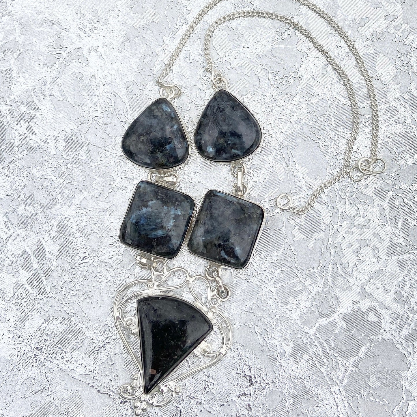 Mystic Merlinite Gemstone Necklace