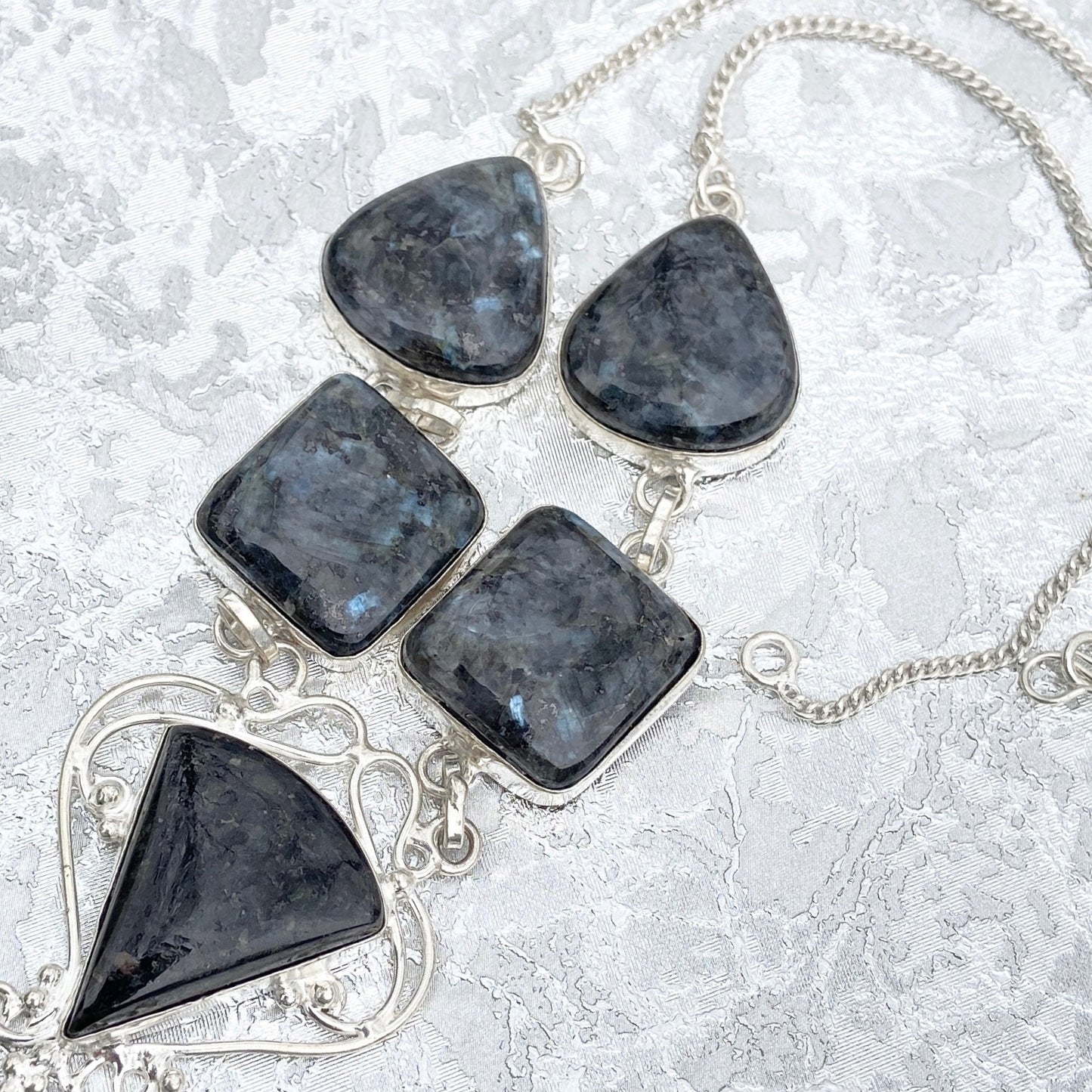 Mystic Merlinite Gemstone Necklace
