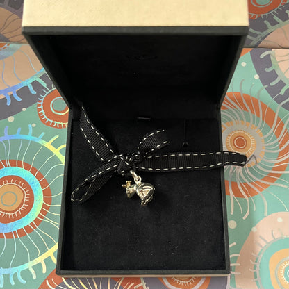 Links of London Sterling Silver Frog Prince Charm with 18K Vermeil gold crown. Be the first to gift this.
