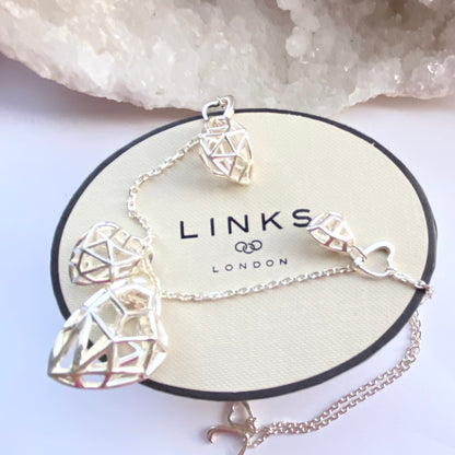 Links of London Flutter and Wow Silver Necklace