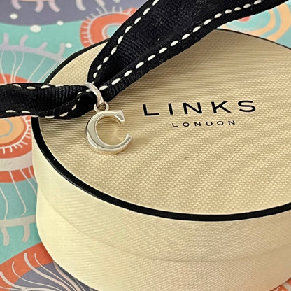Links of London Sterling Silver Letter C Charm in original box.  Be the first to gift this.