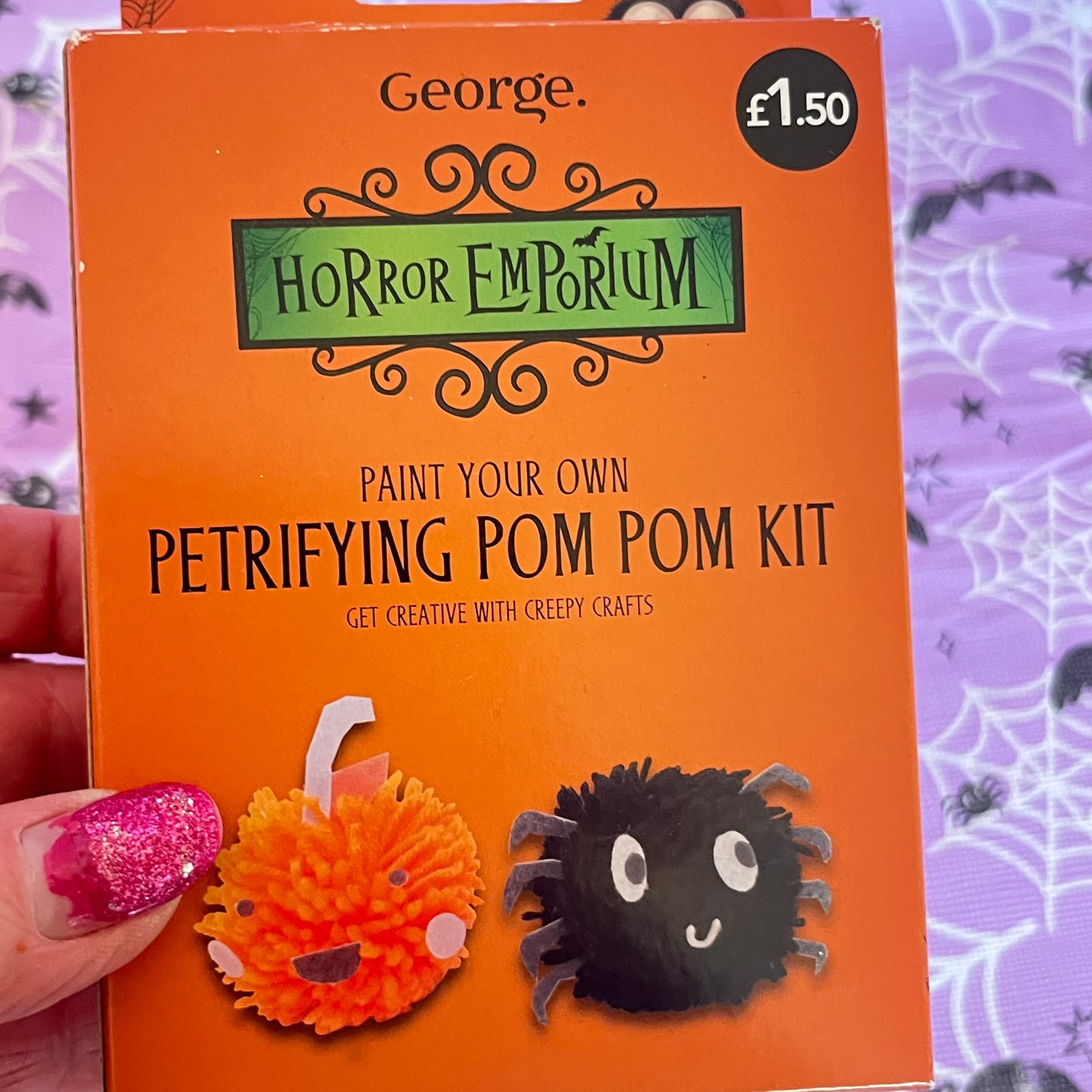 George Horror Emporium make Your Own Petrifying Pom Pom Kit