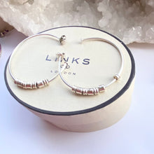 Load image into Gallery viewer, New Links of London Rare All Sorts Hoop Sterling Silver Earrings
