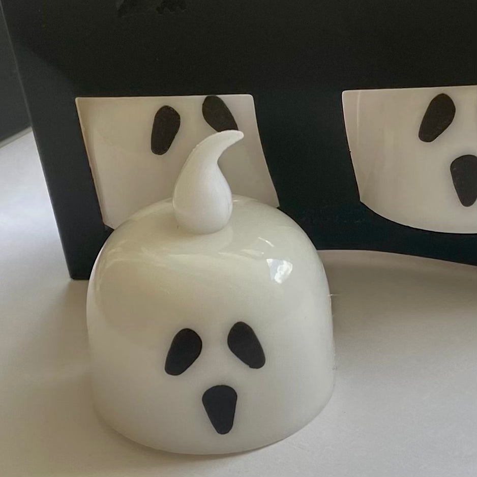 4 Shaped Ghost Led Tea Lights