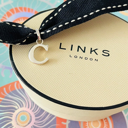 Links of London Sterling Silver Letter C Charm in original box.  Be the first to gift this.