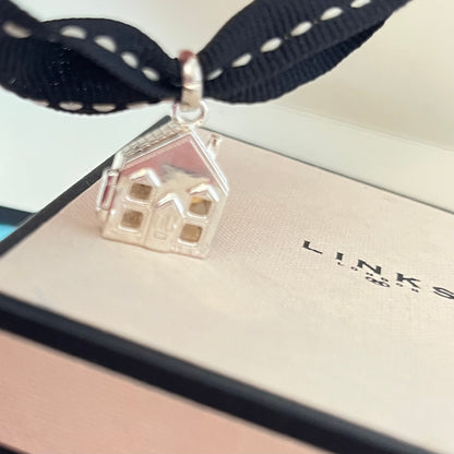 Links of London 'Home Is Where The Heart Is' Charm, Sterling Silver, 18k Gold Vermeil Heart.  Be the first to gift this.