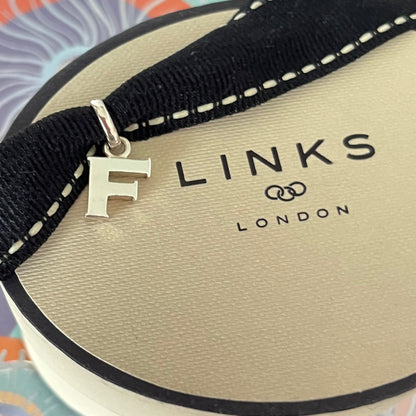 Links of London Sterling Silver Preloved Letter F Charm