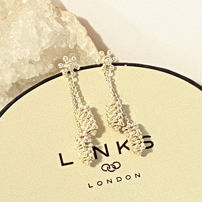 Links of London Sterling Silver  Effervescent Drop Earrings