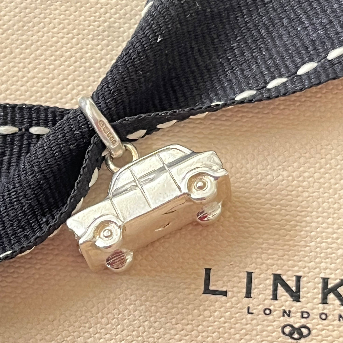 Product Code:  Links of London Preloved Sterling Silver 3D Taxi Cab Charm. Just waiting to be loved again.