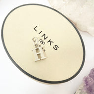 Links of London Letter H Silver Charm