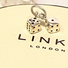 Load image into Gallery viewer, Pre Loved Links of London Sterling Silver Dice Charm
