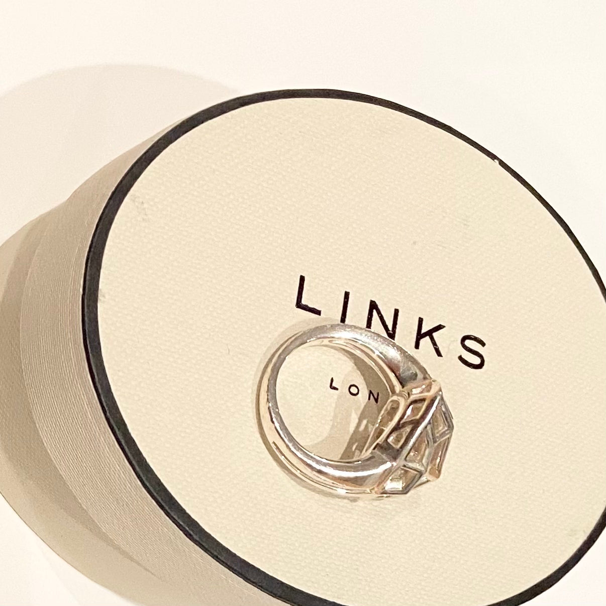 Links of London Sterling Silver Flutter and Wow Ring