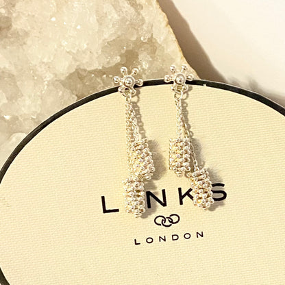 Links of London Sterling Silver  Effervescent Drop Earrings
