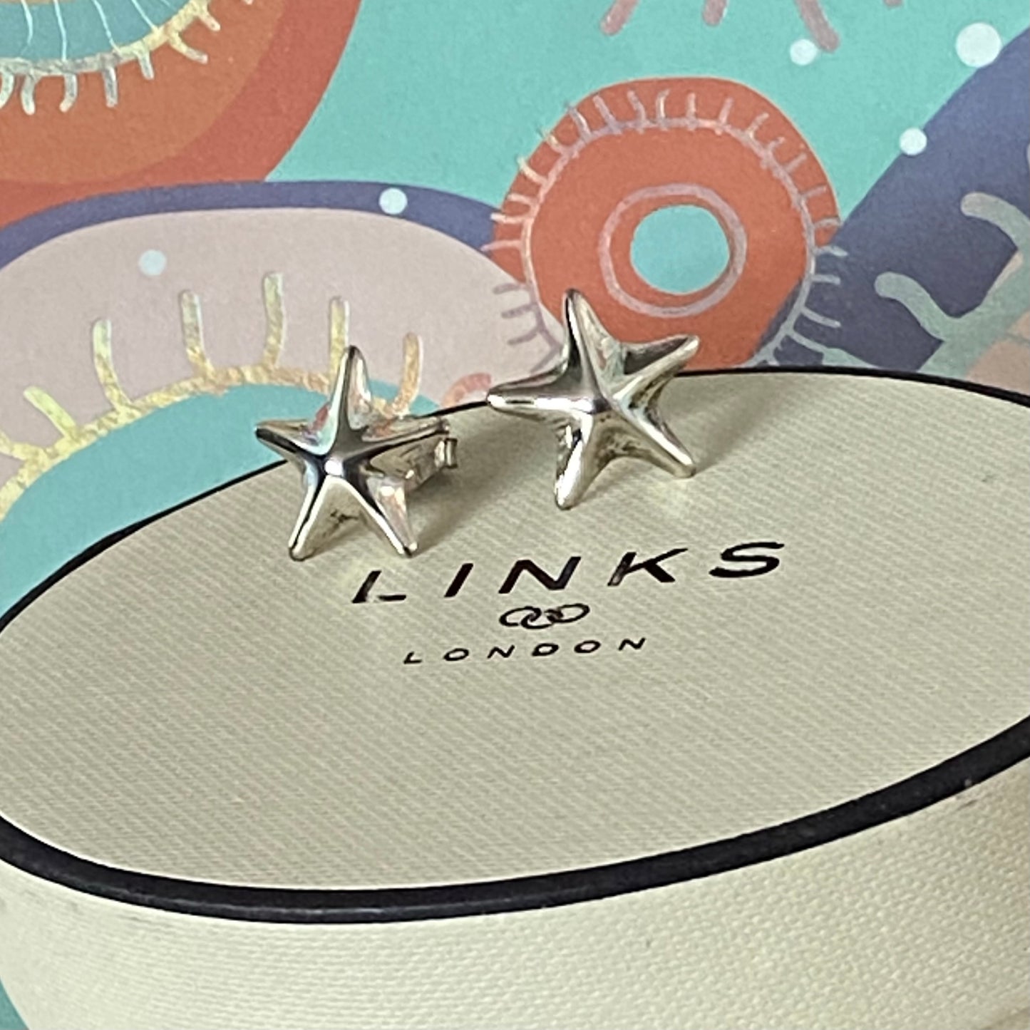 Links of London classic Starfish  Stud Earrings