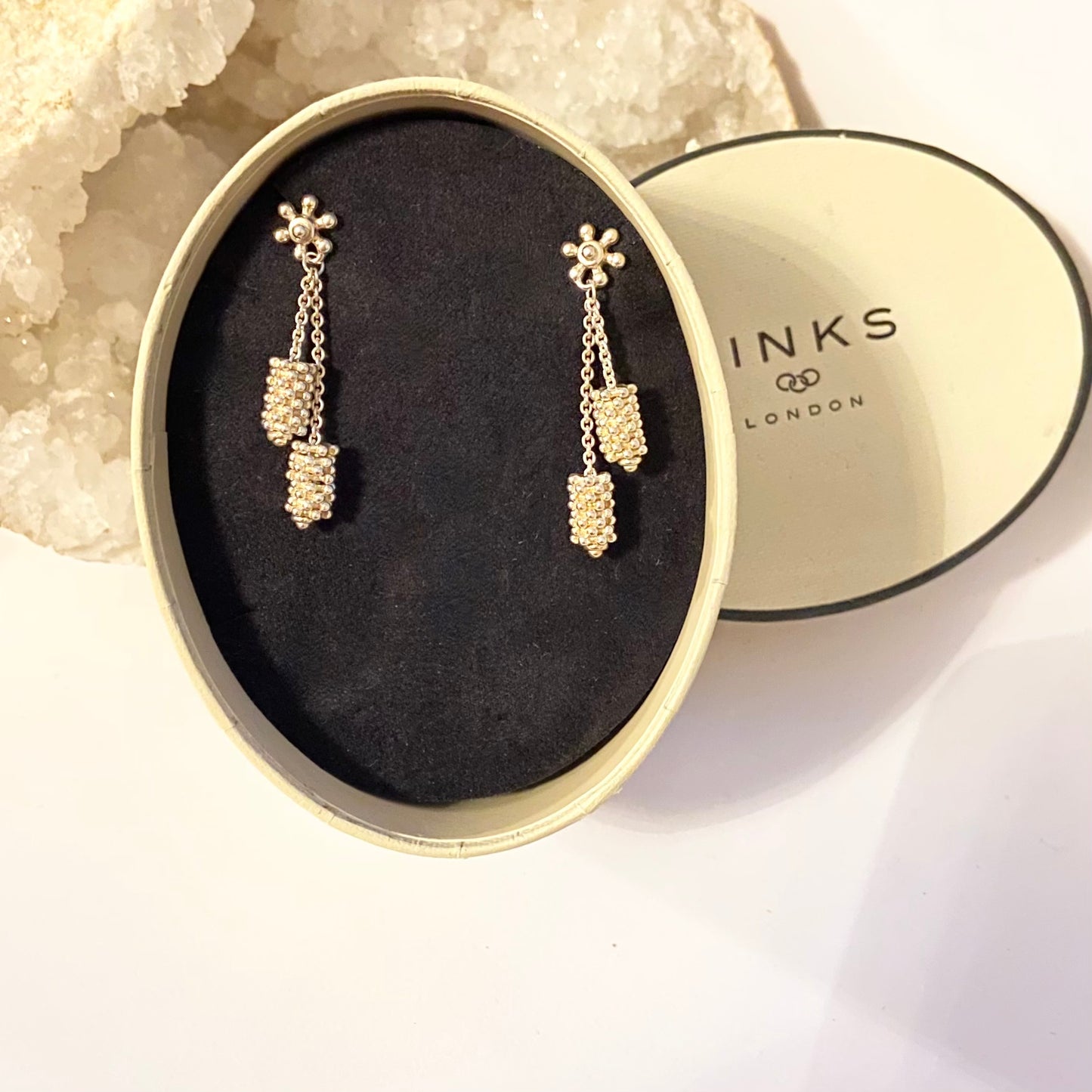 Links of London Sterling Silver  Effervescent Drop Earrings