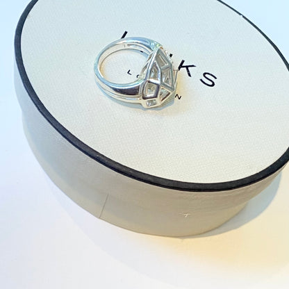 Links of London Sterling Silver Flutter and Wow Ring