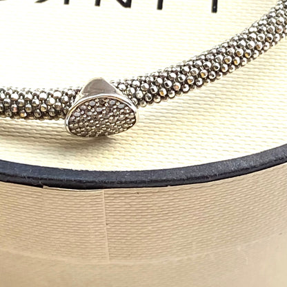 Links of London  Sterling Silver Star Burst Bead Bracelet with Crystals - 18cm