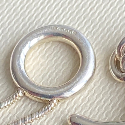 Authentic Sterling Silver Links of London four square bracelet ideal for that extra sparkle.
