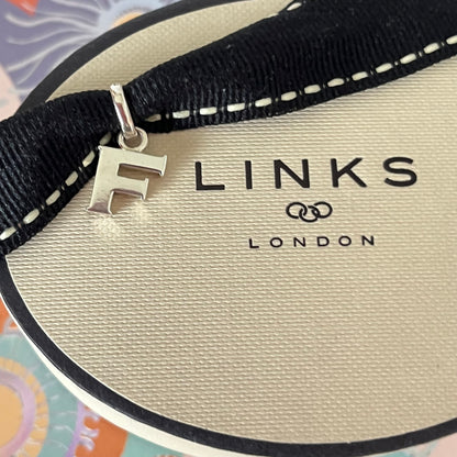 Links of London Sterling Silver Preloved Letter F Charm