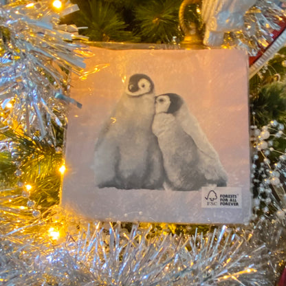 1 x Penguins Napkins 20 per pack can be used for Decoupage