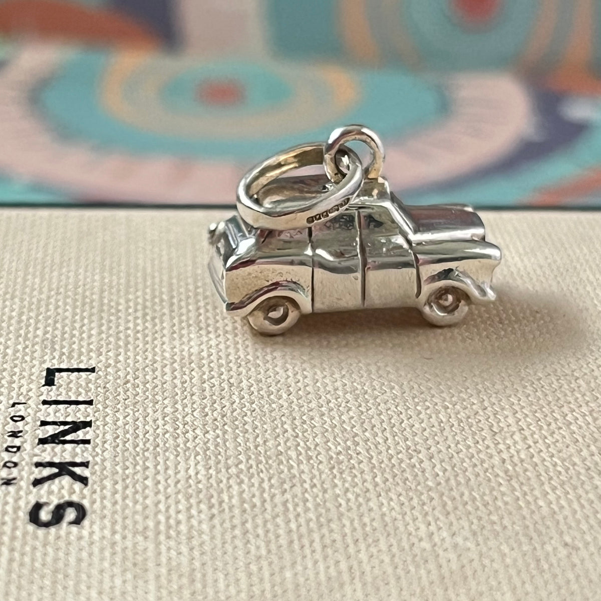 Product Code:  Links of London Preloved Sterling Silver 3D Taxi Cab Charm. Just waiting to be loved again.