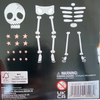 Felt Decorate your own Skeleton Bucket
