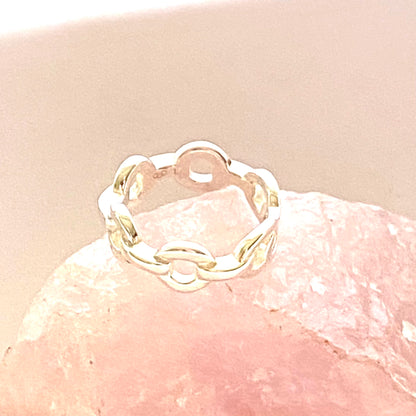 Links of London Sterling Silver Tri Link Ring