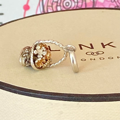Links of London Flower Basket Charm