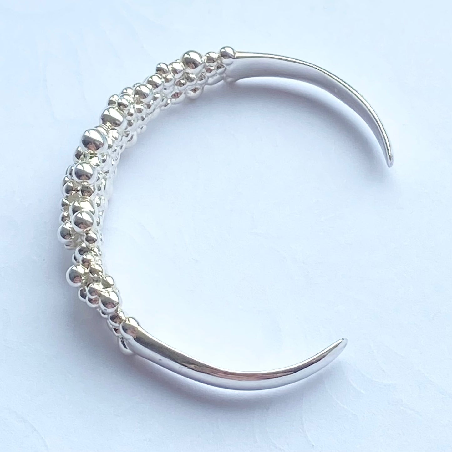Pre loved Silver Links of London Effervescent Bubble Cuff Bracelet with minor minor