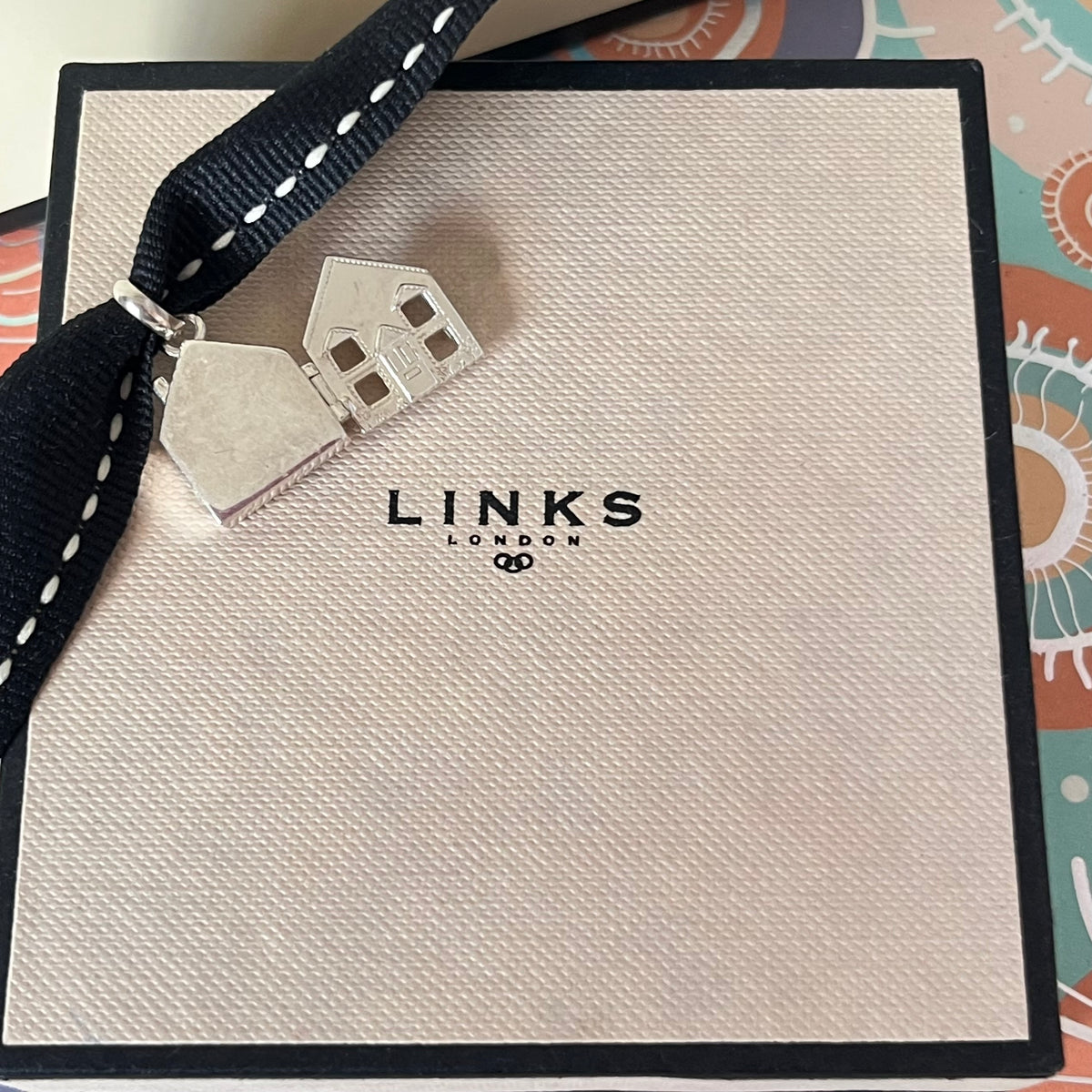 Links of London 'Home Is Where The Heart Is' Charm, Sterling Silver, 18k Gold Vermeil Heart.  Be the first to gift this.