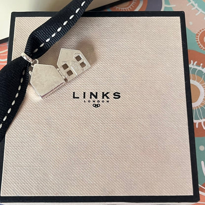 Links of London 'Home Is Where The Heart Is' Charm, Sterling Silver, 18k Gold Vermeil Heart.  Be the first to gift this.