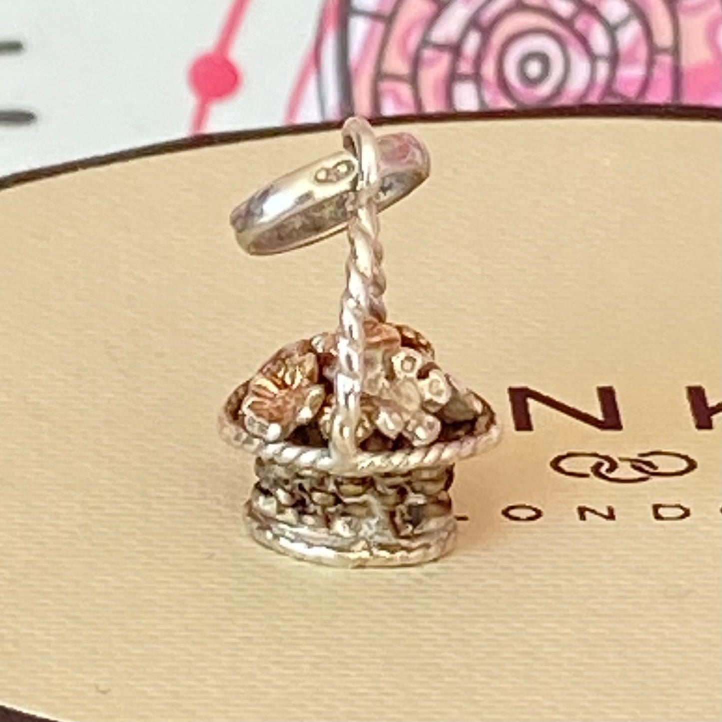 Links of London Flower Basket Charm