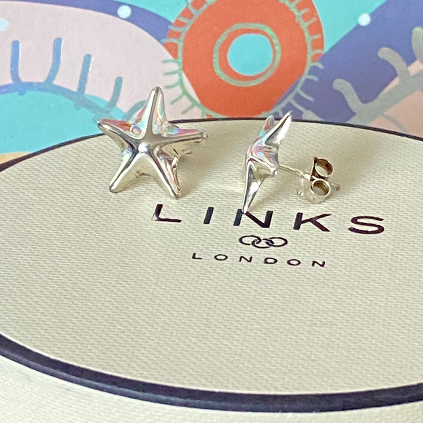 Links of London classic Starfish  Stud Earrings
