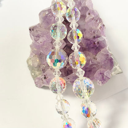 Vintage Two string Crystal Necklace
