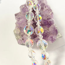 Load image into Gallery viewer, Vintage Two string Crystal Necklace

