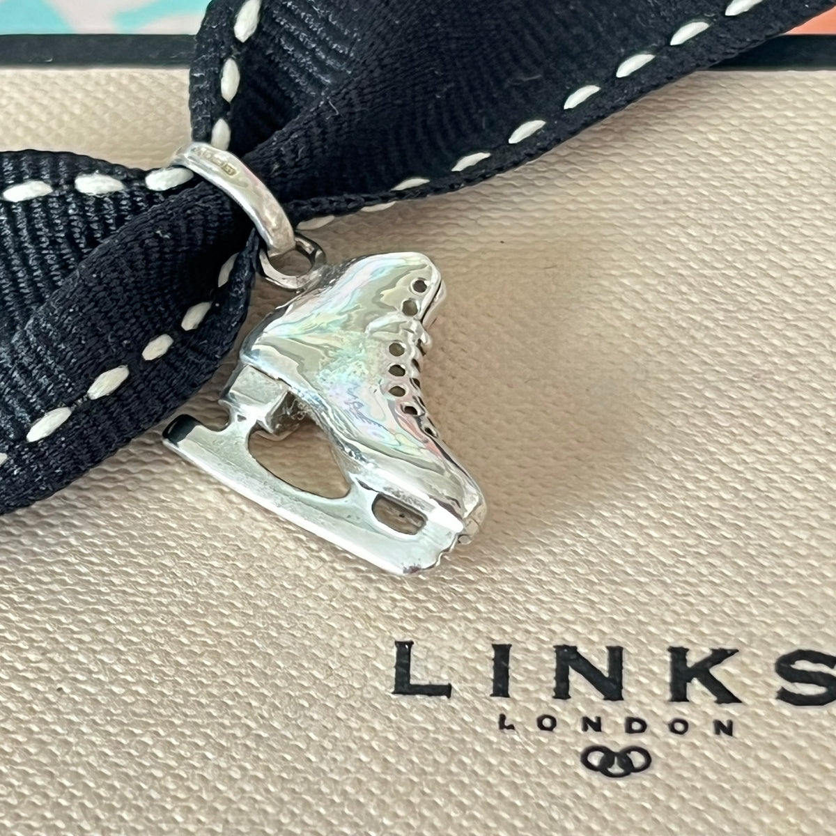 Links of London Sterling Silver  Ice Skate Boot Charm