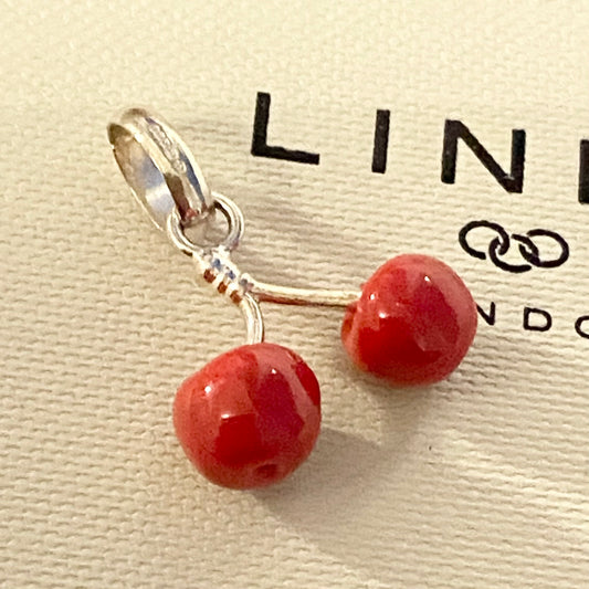 Links of London two Cherry Charm