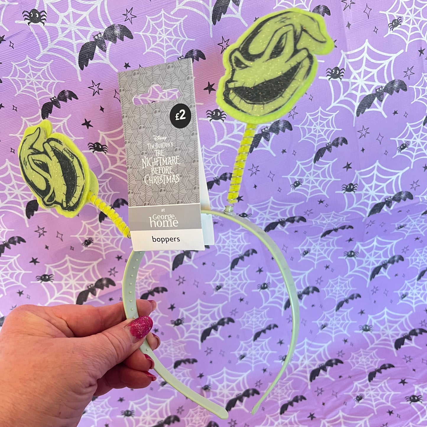 Disney Nightmare Before Christmas Oogie Boogie head boppers