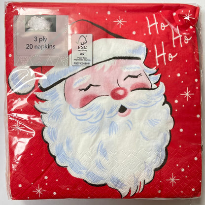 Father Christmas  Festive Napkins