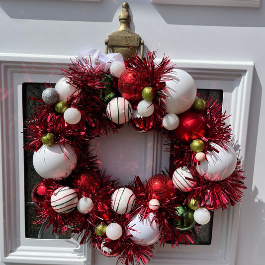 Red Wow Wreath