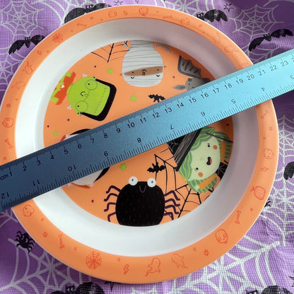 Halloween plastic plate