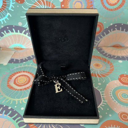 Links of London Sterling Silver Capital Letter E Charm New in the original packaging.