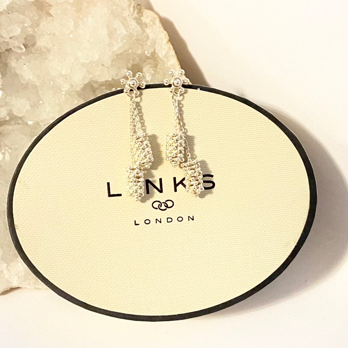 Links of London Sterling Silver  Effervescent Drop Earrings