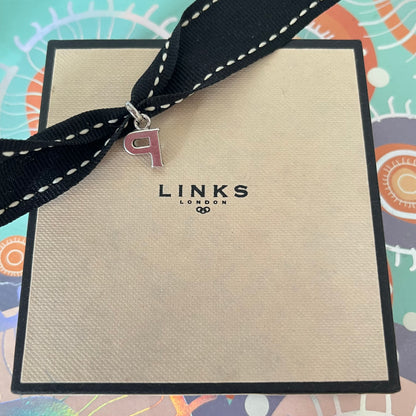 Links of London Sterling Silver Preloved Letter P Charm