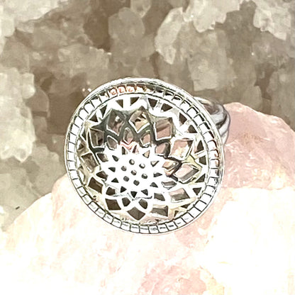 Authentic Links of London Sterling Silver Timeless Domed Ring