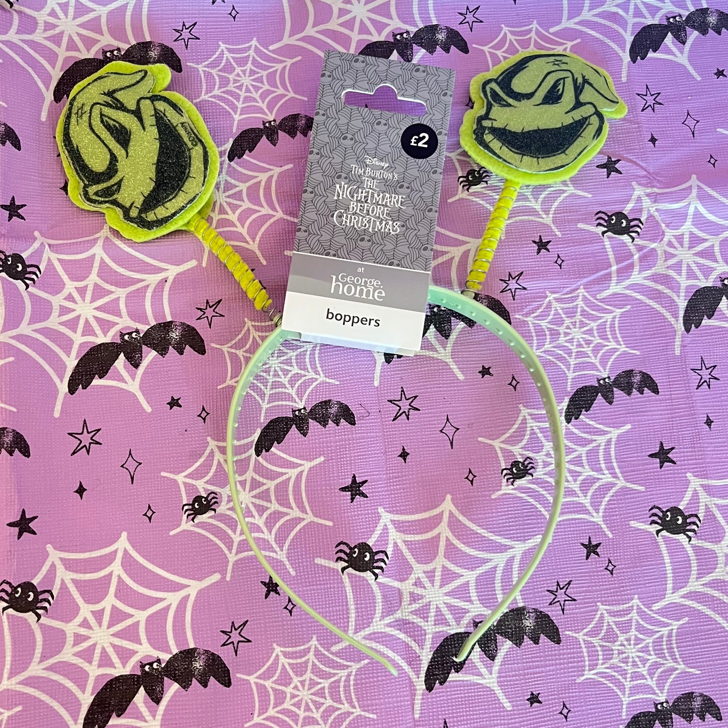 Disney Nightmare Before Christmas Oogie Boogie head boppers