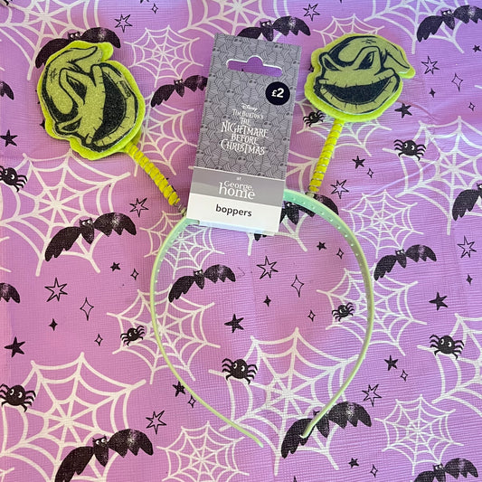 Disney Nightmare Before Christmas Oogie Boogie head boppers