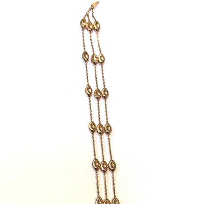 Links of London Rose Gold Plated Beaded Essentials Bracelet