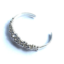 Load image into Gallery viewer, Silver Links of London Effervescent Bubble Cuff Bracelet
