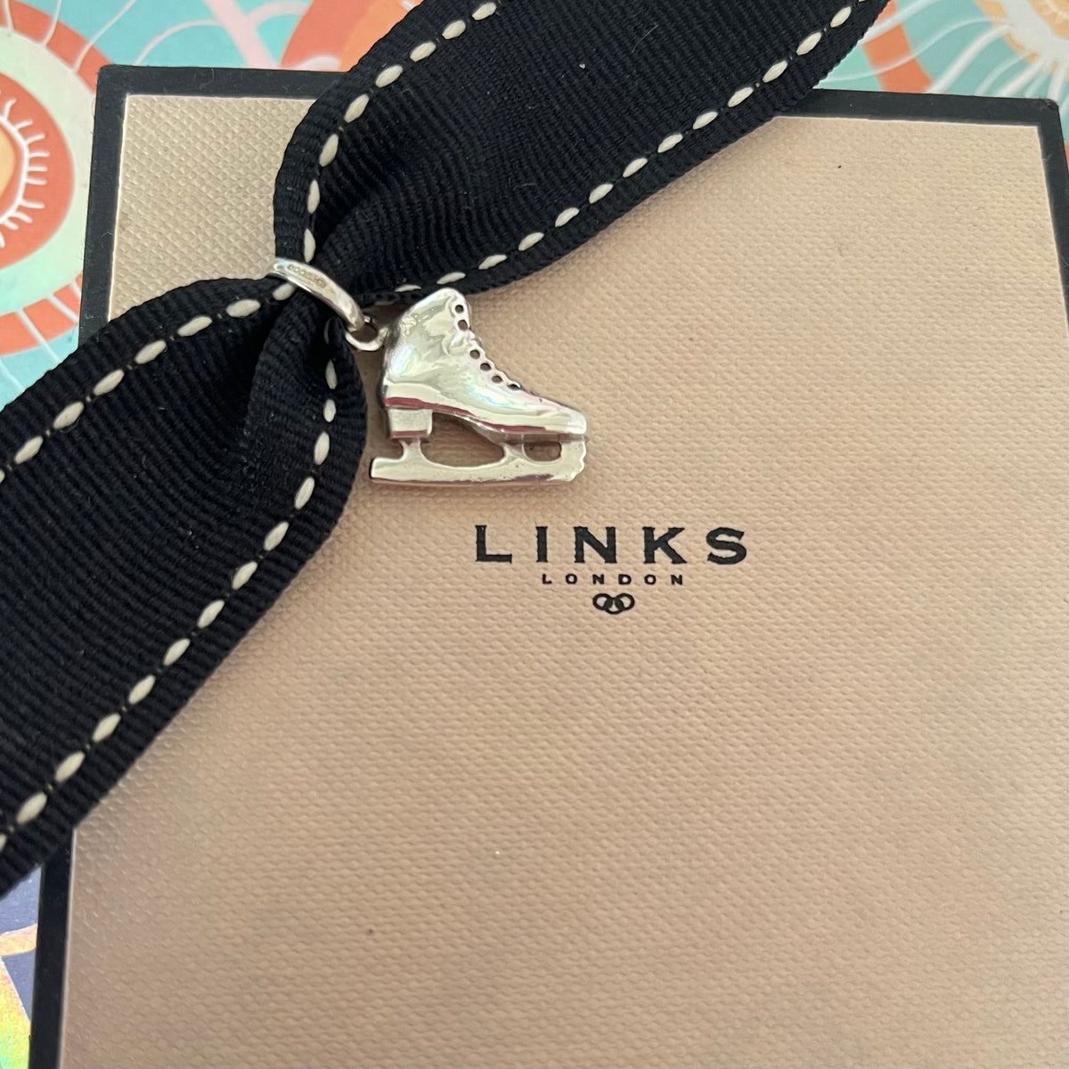 Links of London Sterling Silver  Ice Skate Boot Charm
